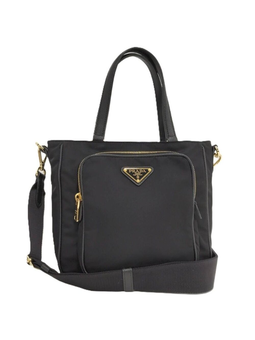 Prada 2-Way Bag Nylon Black